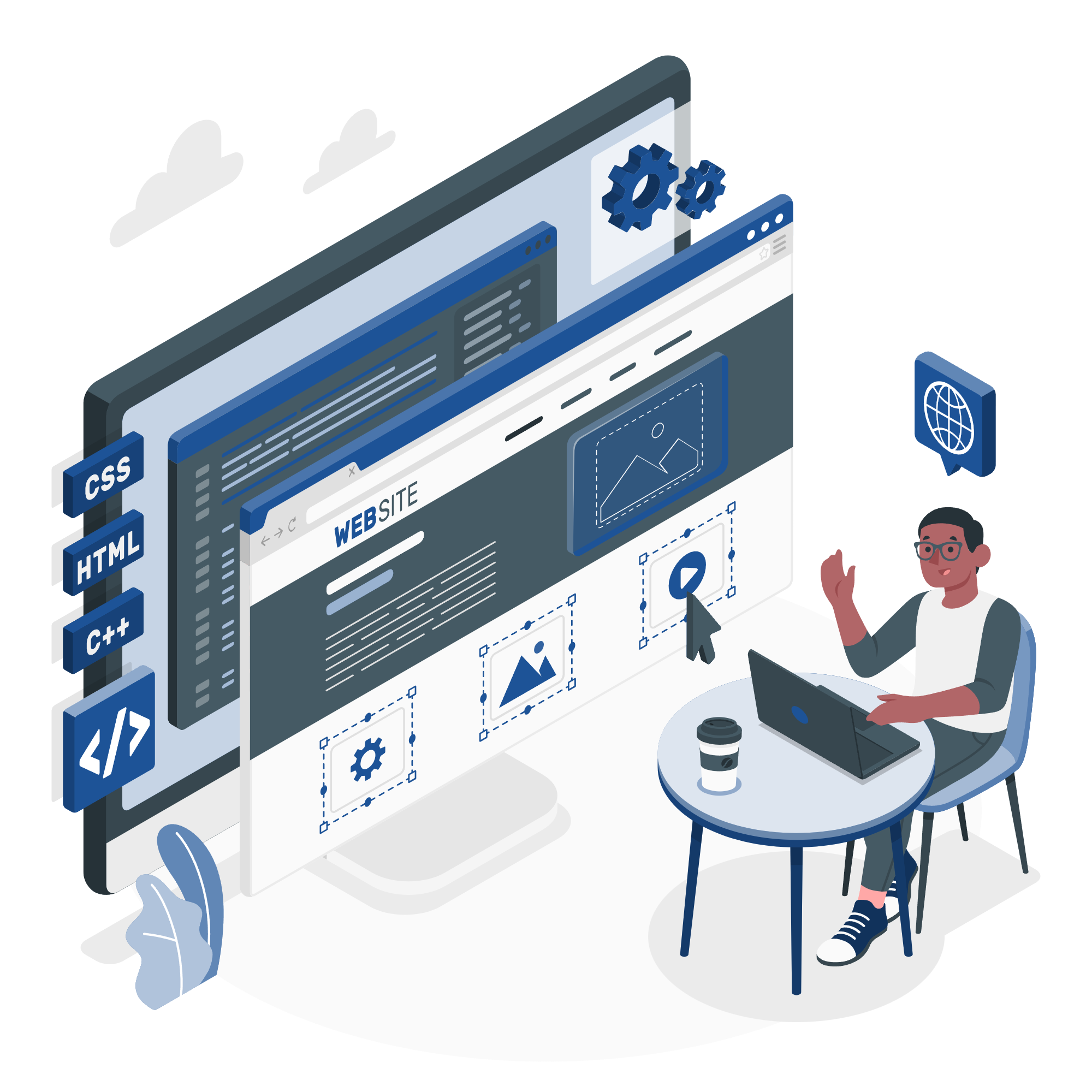 website designer amico